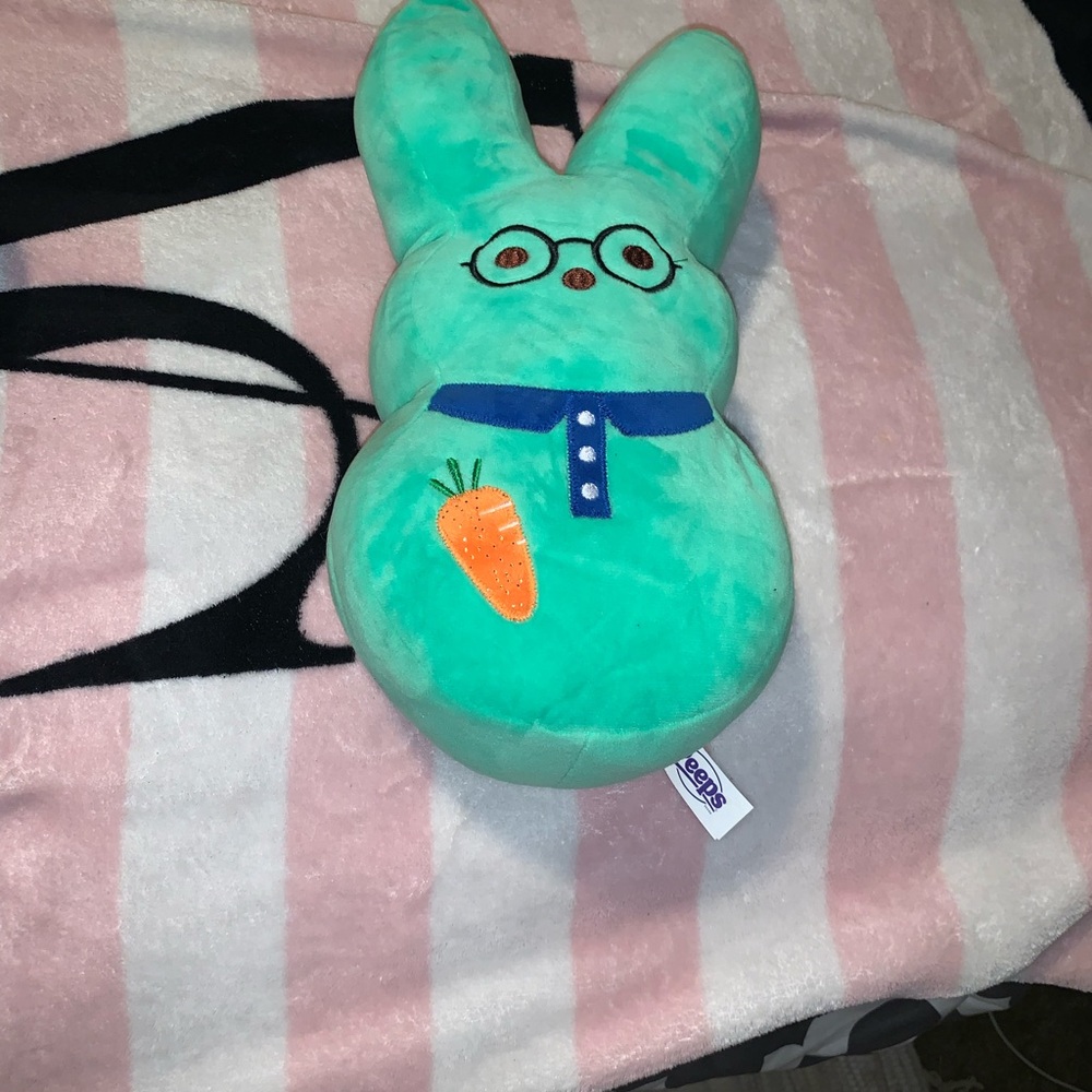 Peeps bunny with glasses great condition.